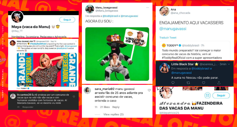 lançamento + engajamento · Twitter + IG